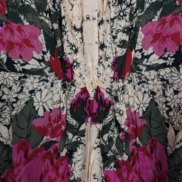 NWT Free People Floral Print Mikayla Tunic Top - Picture 6 of 10